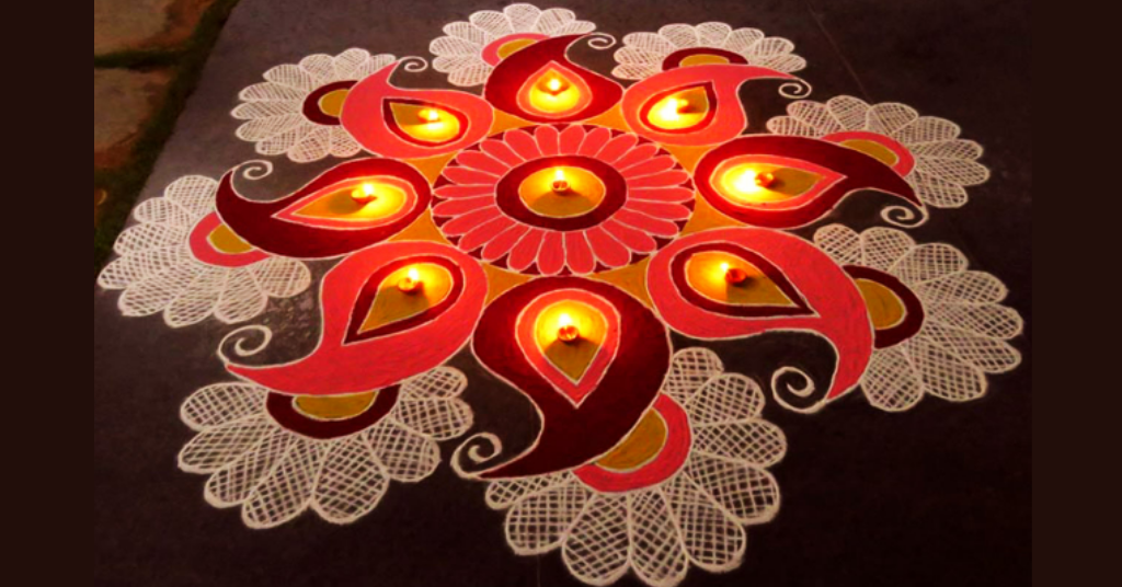  11 Pkts Rangoli Colors - Design Creativity Diwali