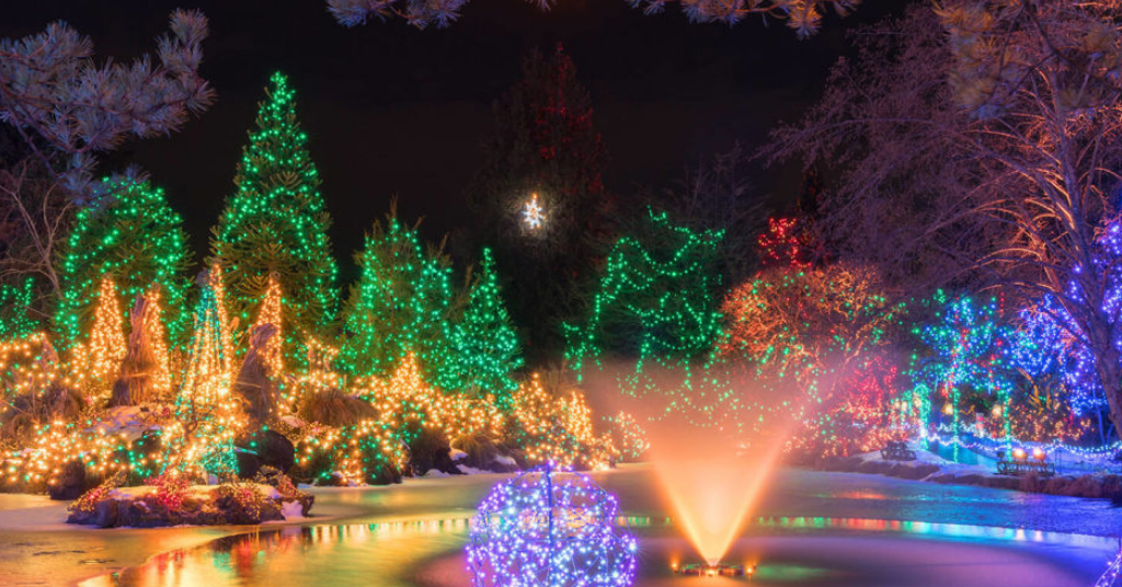 VanDusen Festival of Lights in Vancouver- Canada 