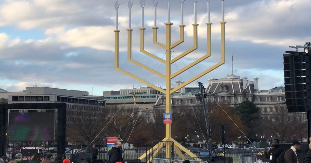 The Lighting of the National Hanukkah Menorah- Washington D.C. 