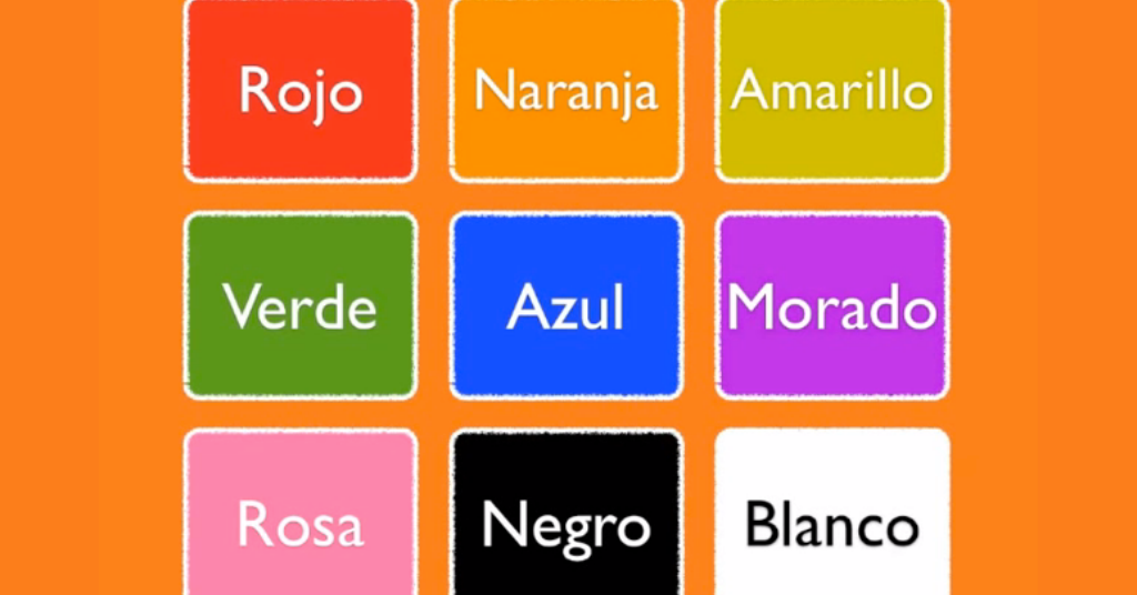 Colors in Spanish