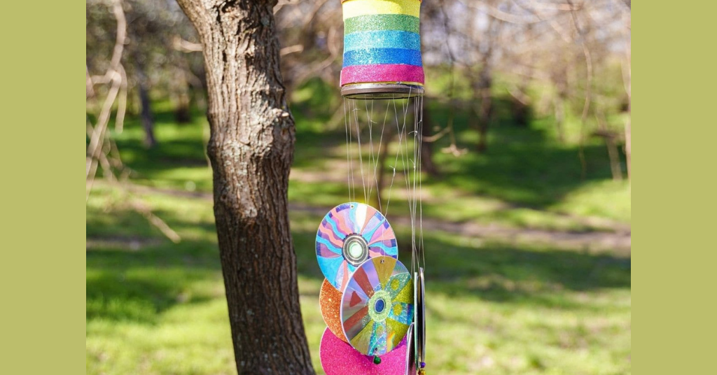 Recycled Can Wind Chimes 
