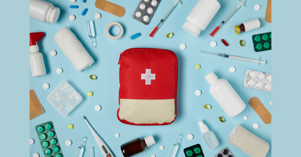 A first-aid kit