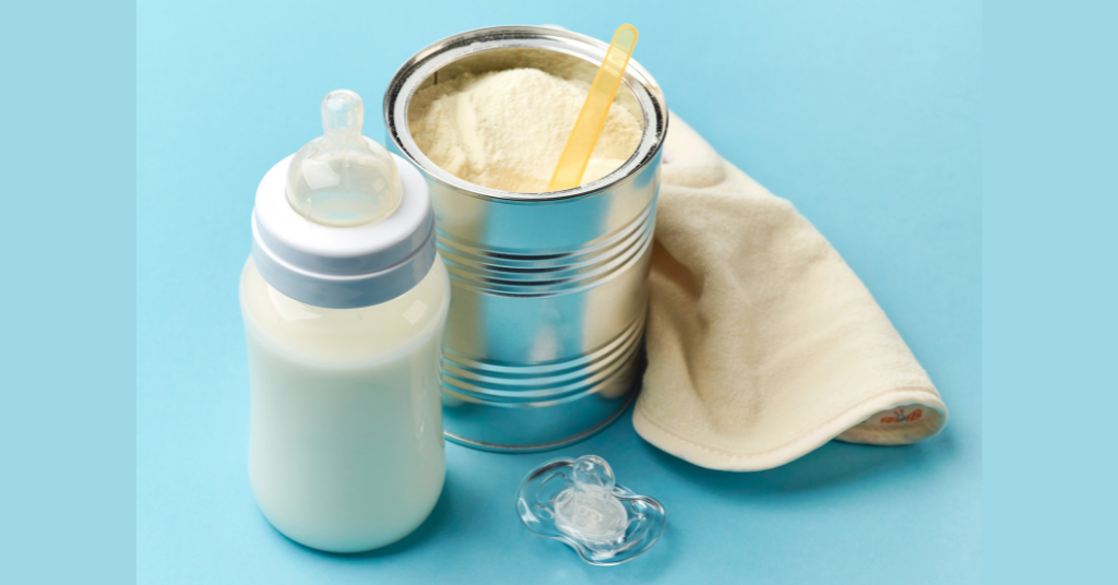 Preparation of bottled milk