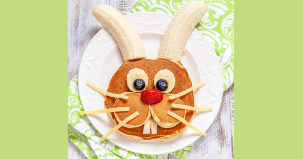 Easter Bunny Pancake