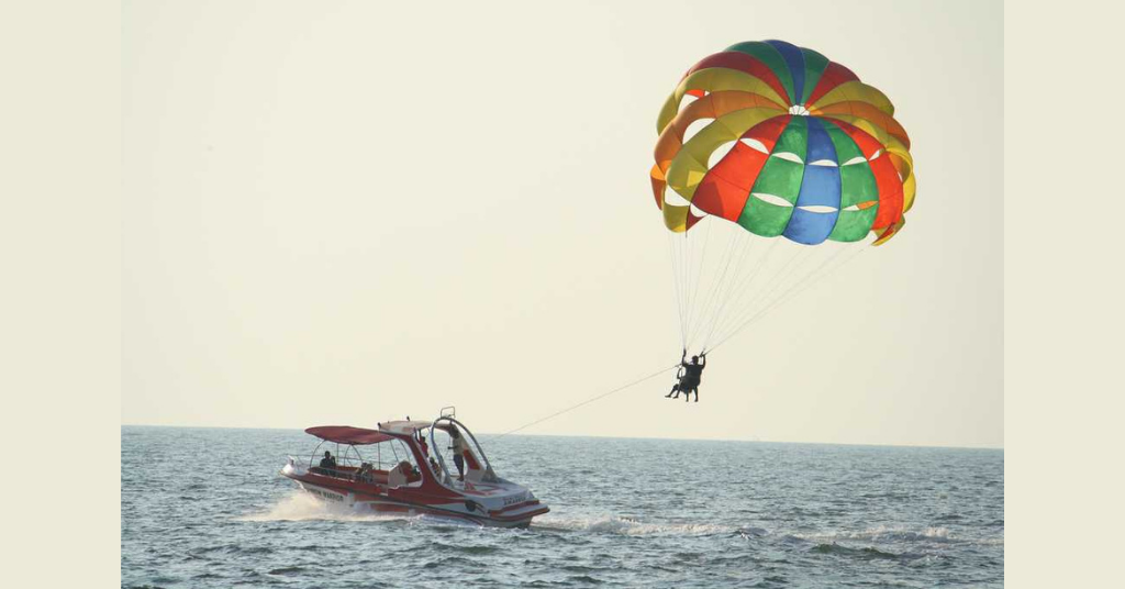 Parasailing in Goa