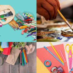 unique stress-relieving art activities for kids.