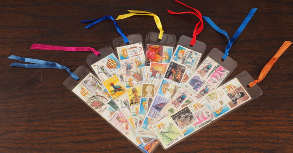 Postal Stamp Bookmark