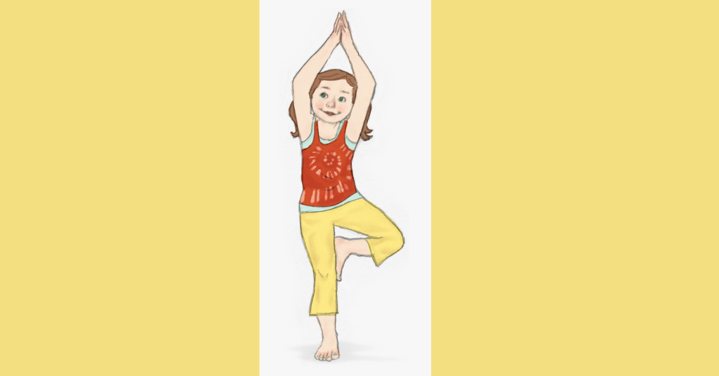 Tree pose ( Vrikshasana ) 