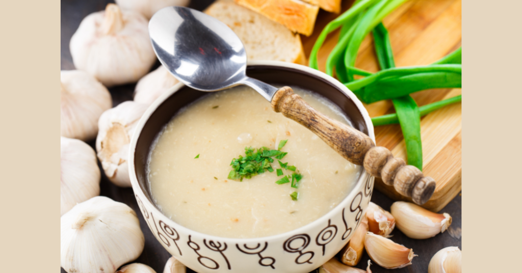 Garlic soup 