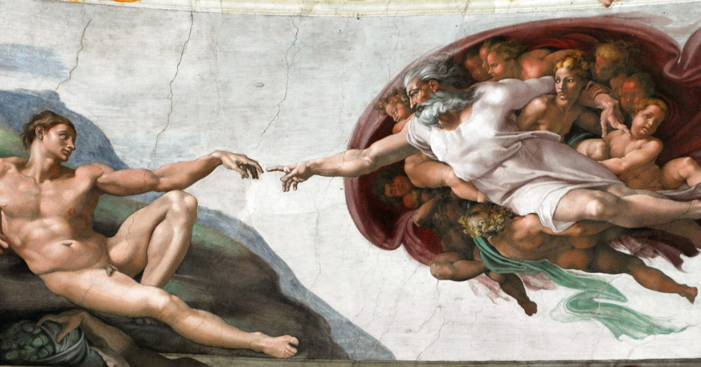 It's Story Time - Michelangelo And The Creation Of Adam