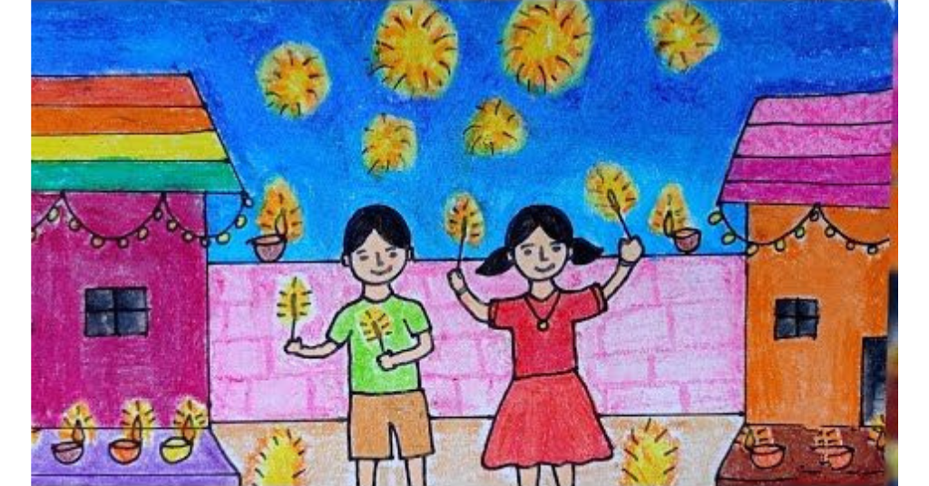 Diwali Drawing & Sketching